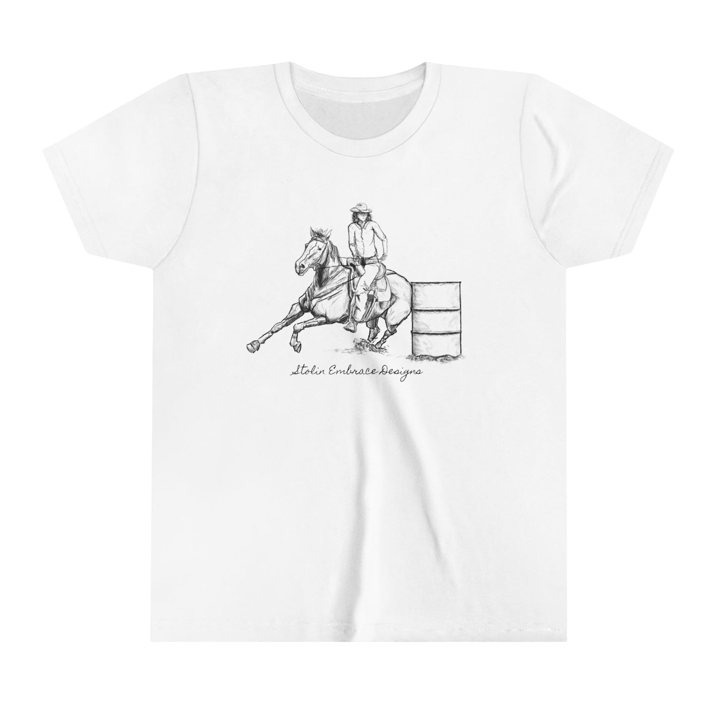 Youth Short Sleeve Bernie Barrel Racer