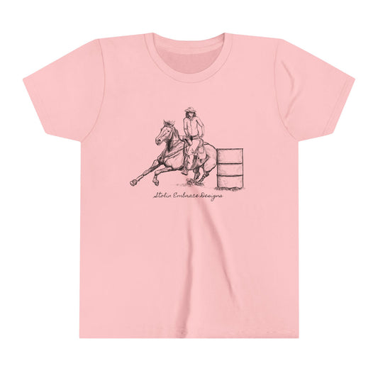 Youth Short Sleeve Bernie Barrel Racer