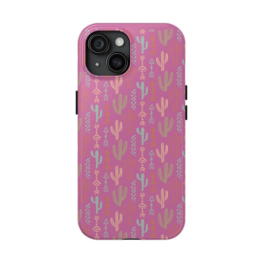 Pink Western Protective Phone Case