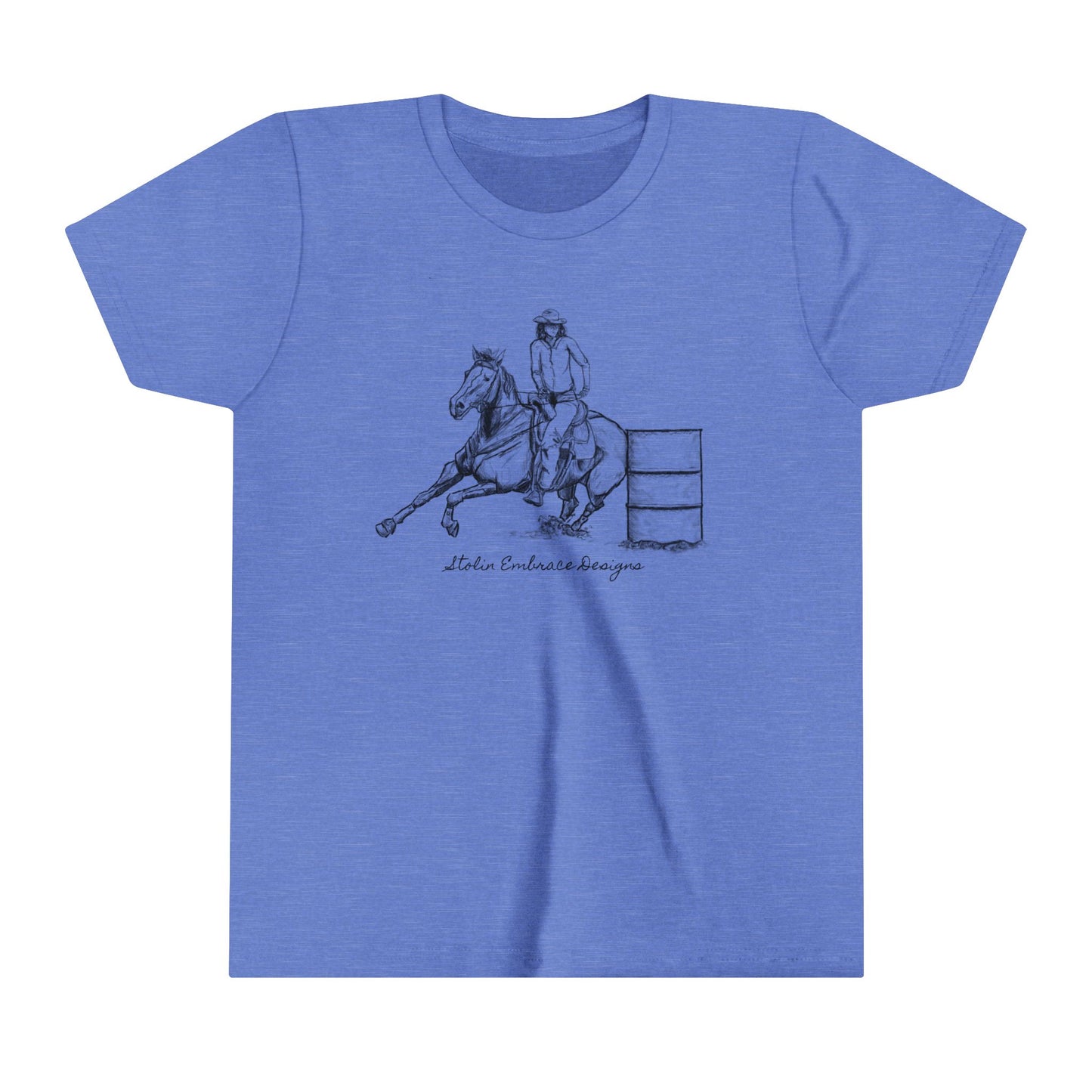 Youth Short Sleeve Bernie Barrel Racer