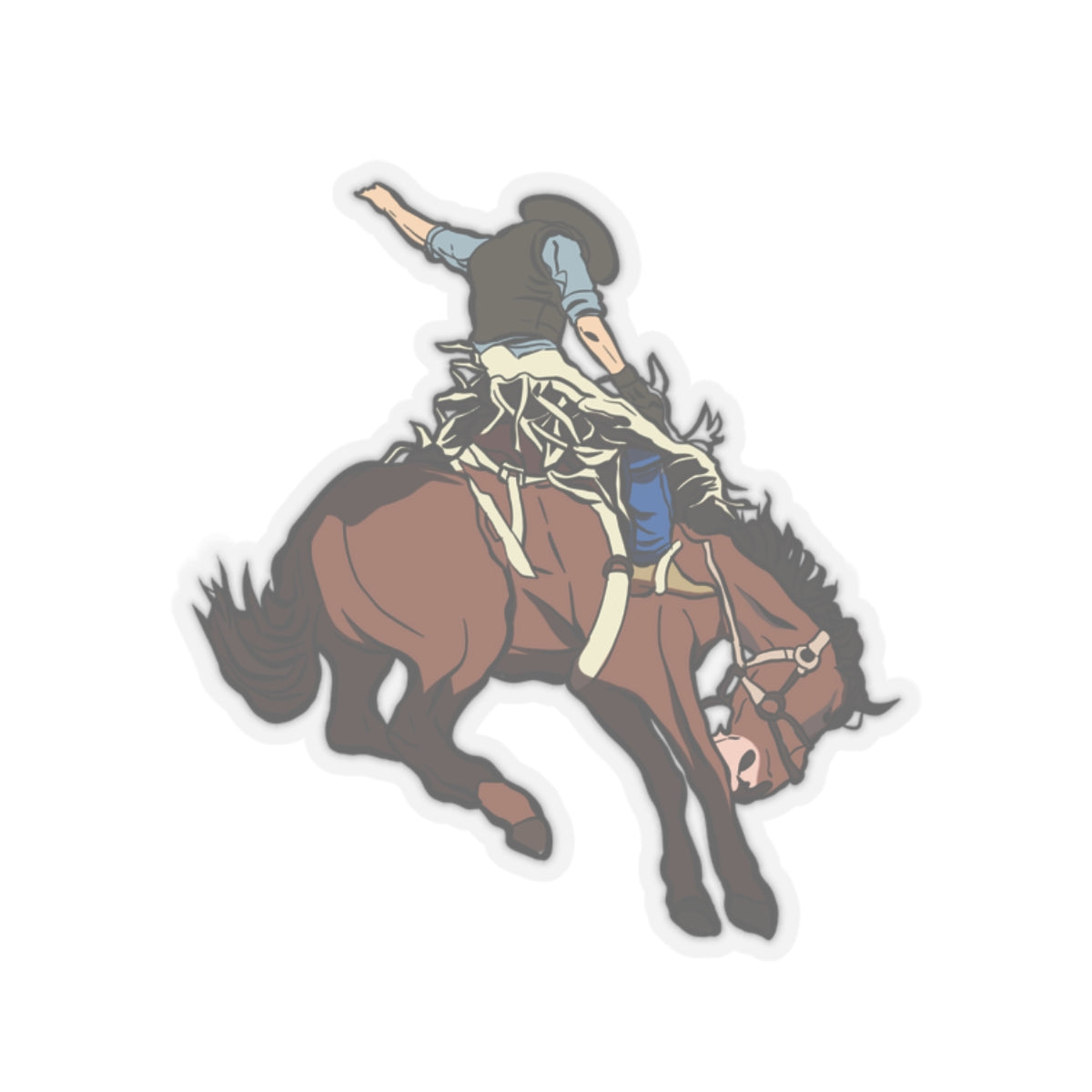 Bronc Sticker!