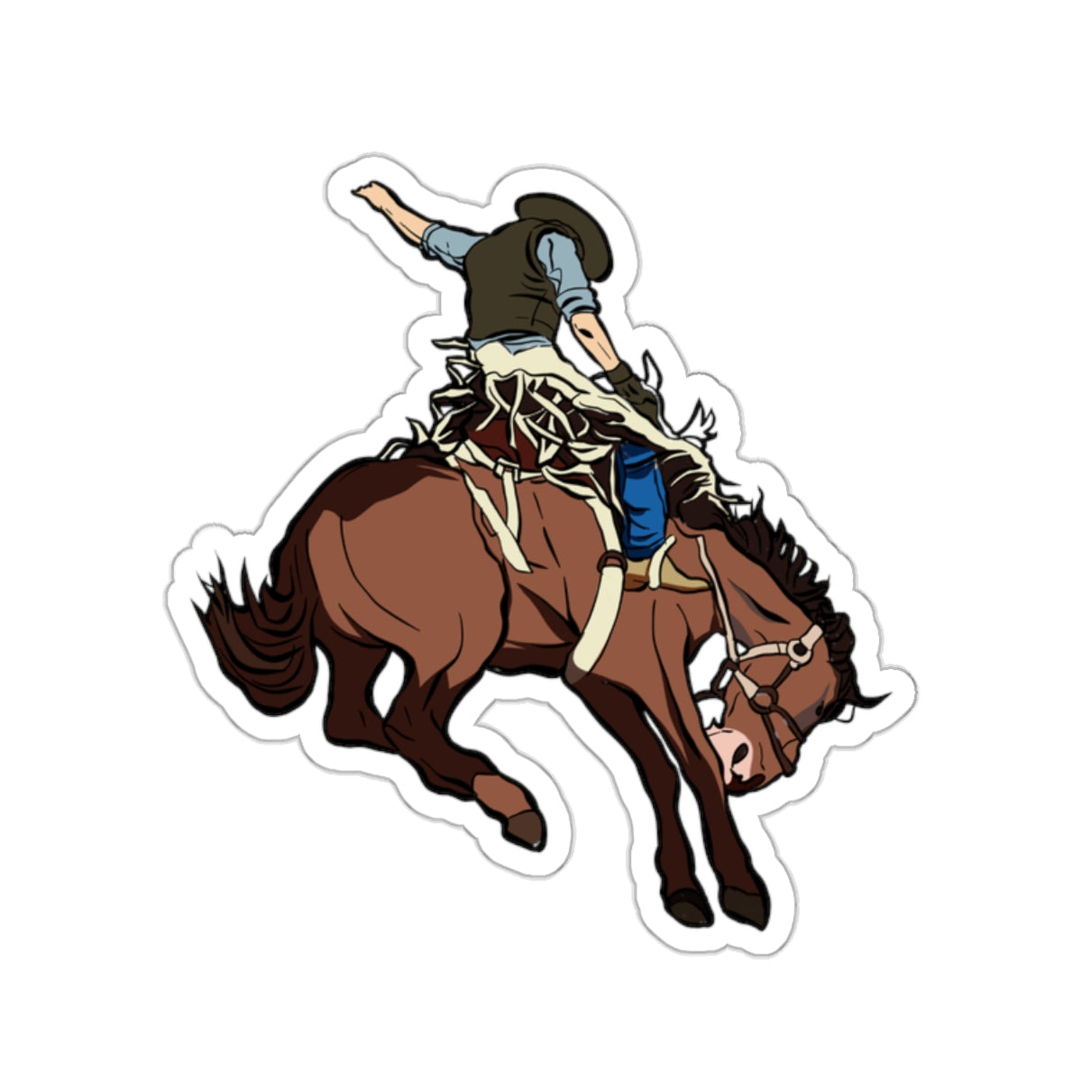 Bronc Sticker!