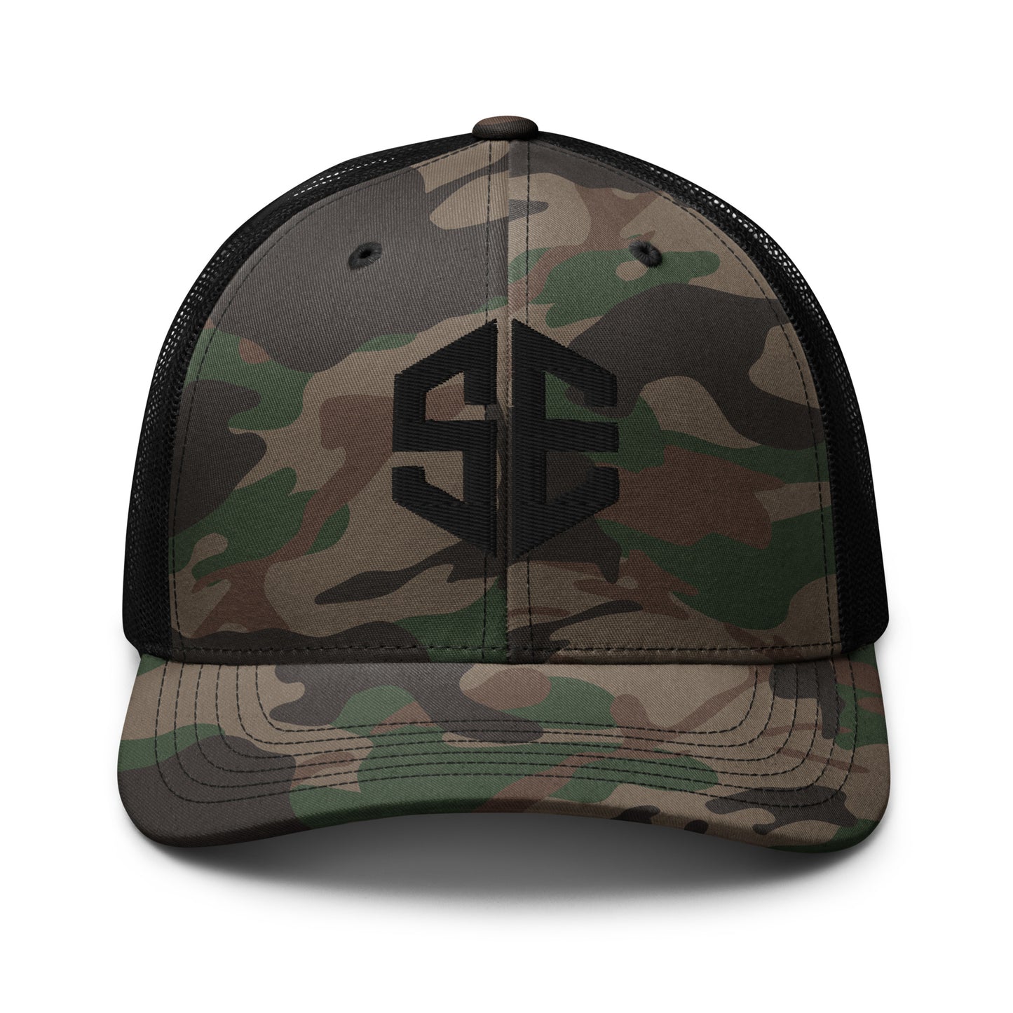 SE Special Edition Camouflage Trucker Hat